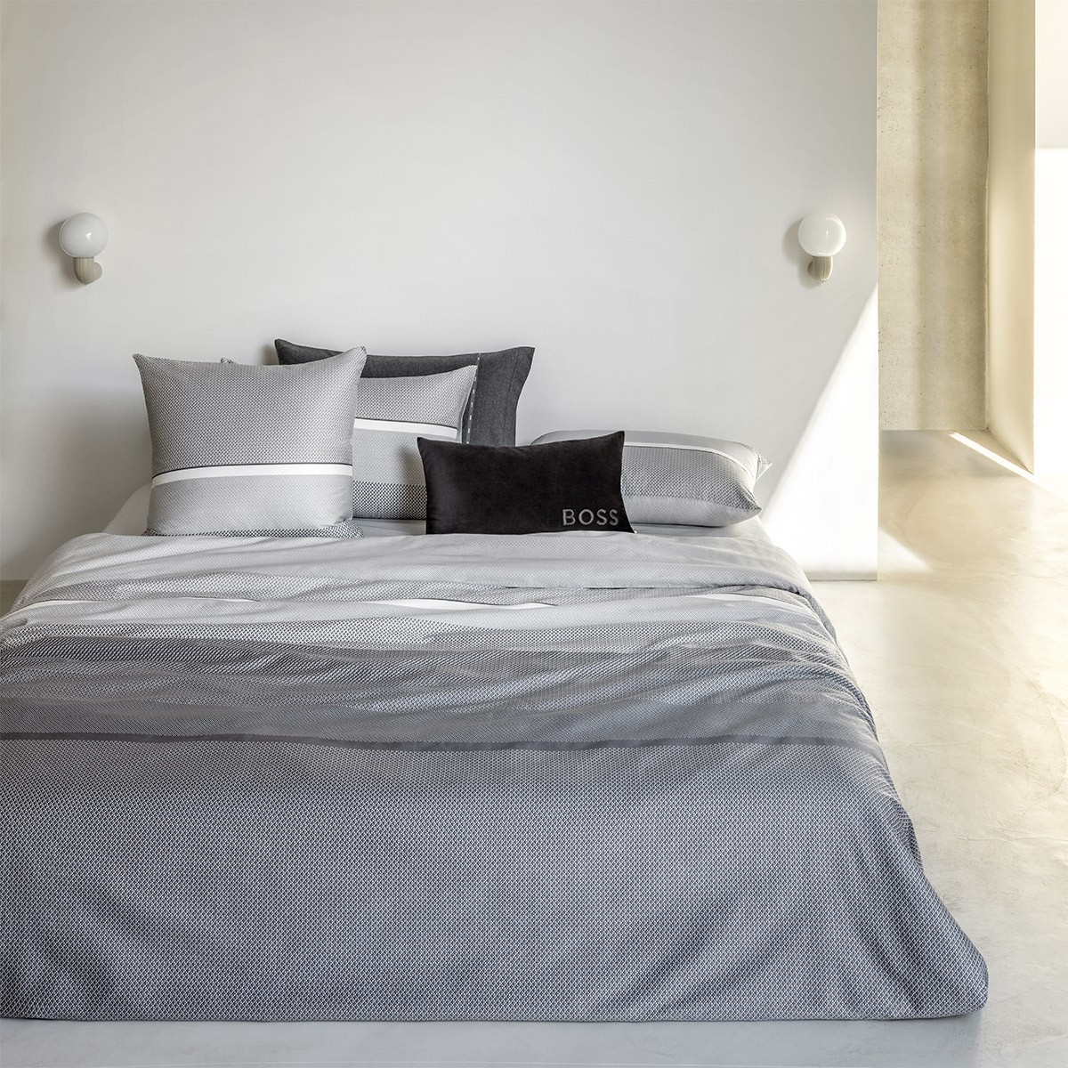 Parure de lit BOSS Home ALTON en 90 fils - Bed Linen Collections haut de  gamme